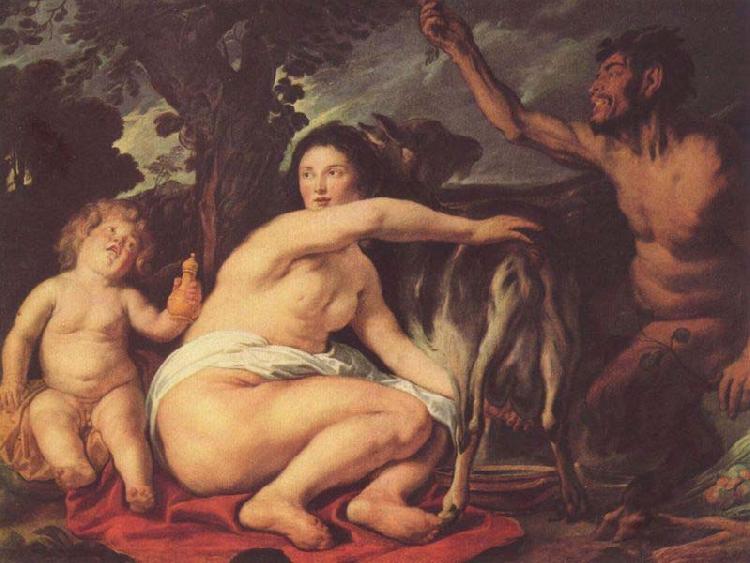 Jacob Jordaens Jacob Jordaens. The Infant Jupiter Fed by the Goat Amalthea.